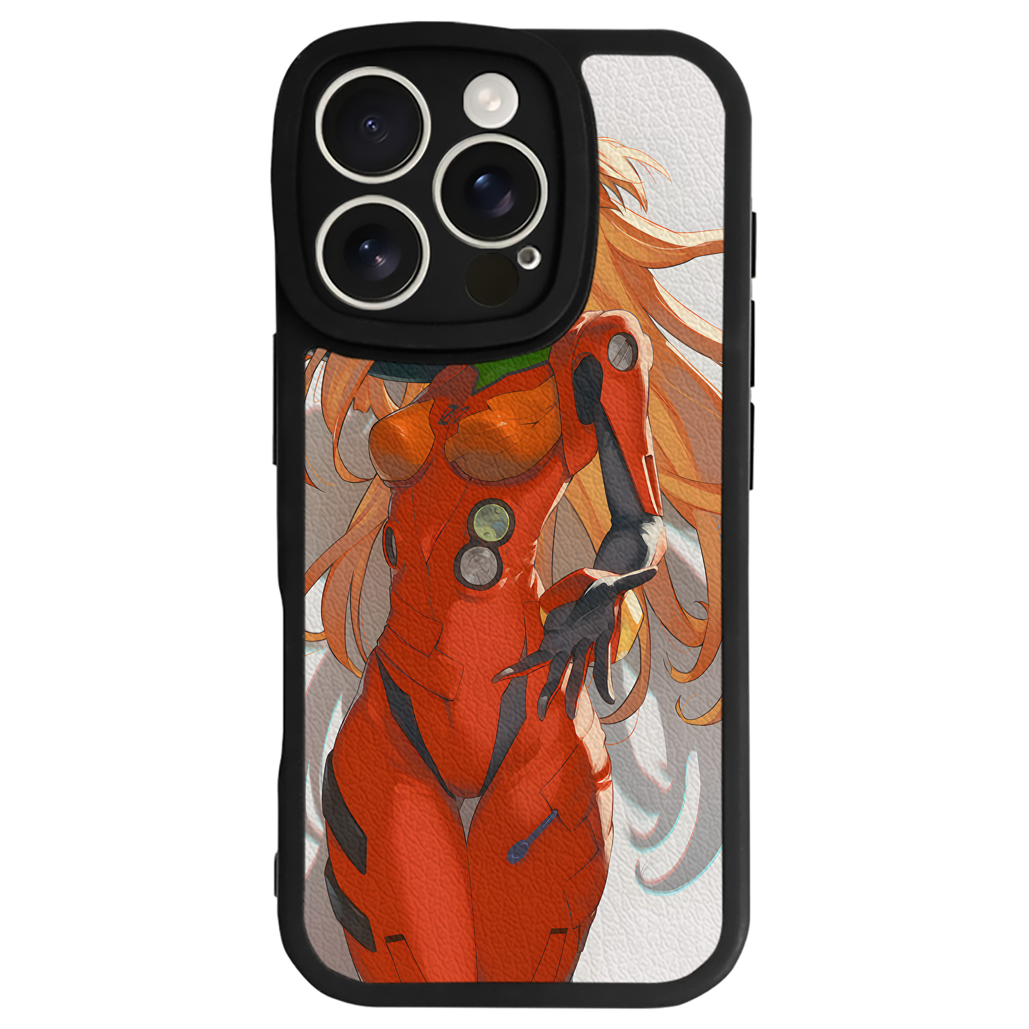 （画像用） EVA 新世紀エヴァンゲリオン 【iPhone 16シリーズ対応】シリコンスマホケース（レザー調） 材質：シリコン